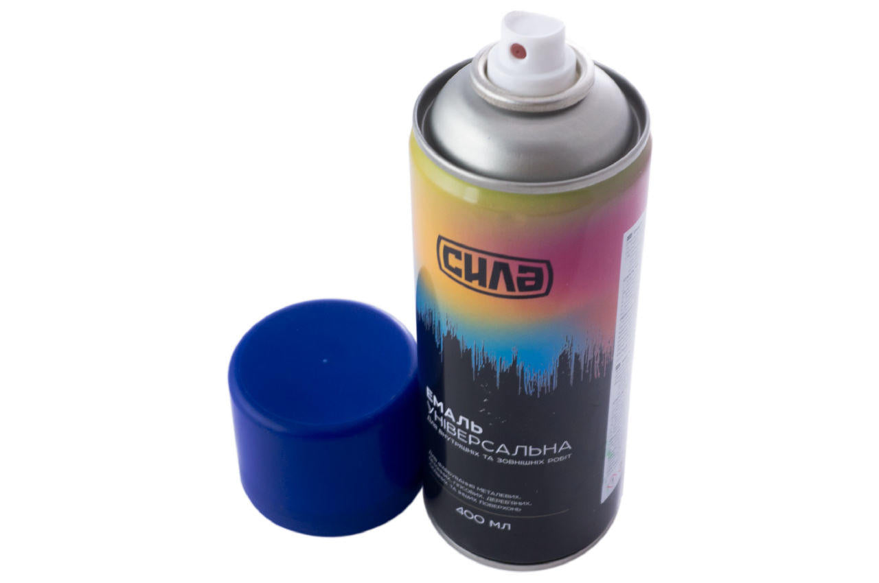 Краска аэрозольная Сила - 400 мл RAL 5002 синяя