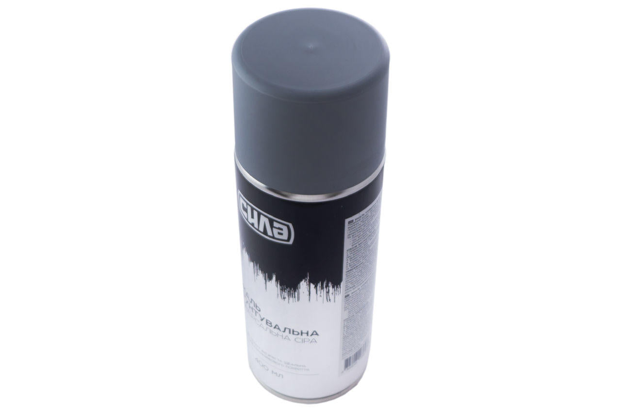 Грунтовка аэрозольная Сила - 400 мл серая
