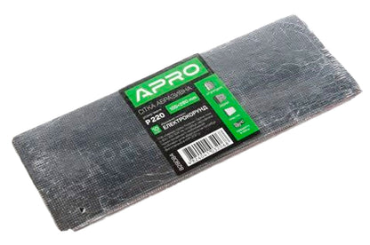 Сетка абразивная Apro - 105 x 280 мм x Р220 (10 шт.)