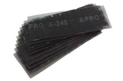 Сетка абразивная Apro - 105 x 280 мм x Р240 (10 шт.)