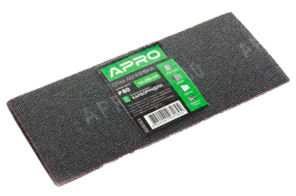 Сетка абразивная Apro - 115 x 280 мм x Р60 PRO (5 шт.)