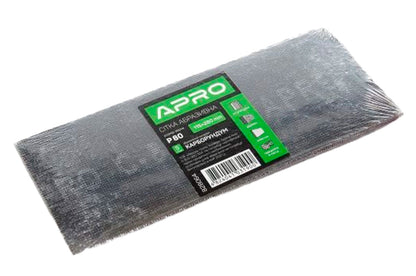 Сетка абразивная Apro - 115 x 280 мм x Р80 PRO (5 шт.)