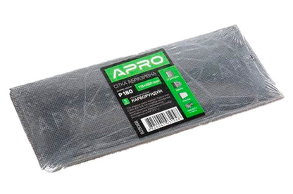Сетка абразивная Apro - 115 x 280 мм x Р180 PRO (5 шт.)