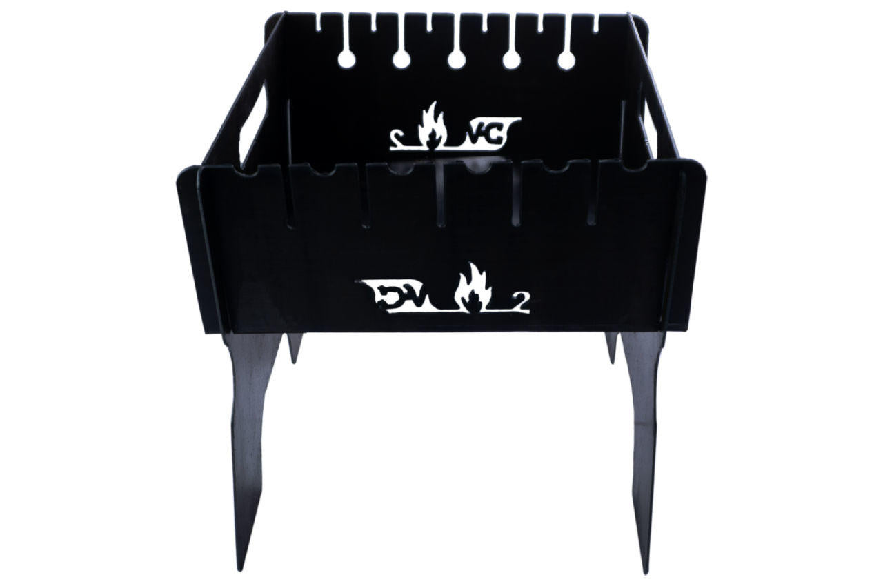 Мангал складной DV - 2 мм x 6 шп.