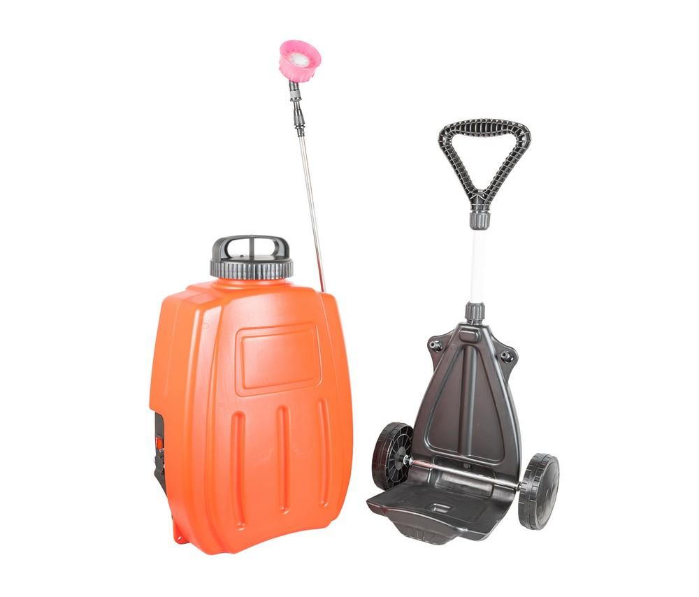 Опрыскиватель аккумуляторный Mastertool - 16 л с тележкой