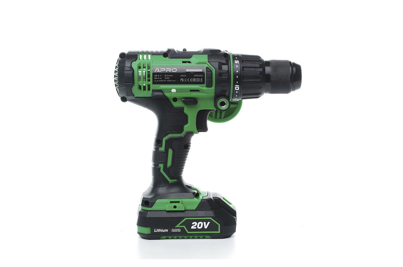Шуруповерт аккумуляторный Apro - 20HD
