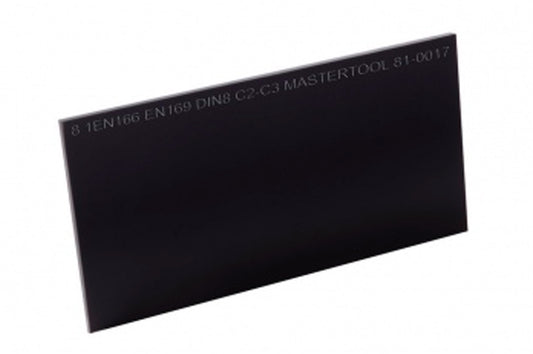 Стекло защитное для сварки Mastertool - 52 x 102 мм x С-2