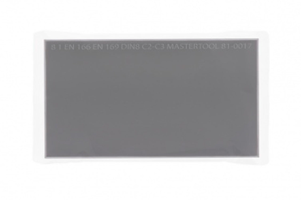 Стекло защитное для сварки Mastertool - 52 x 102 мм x С-2