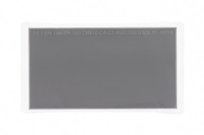 Стекло защитное для сварки Mastertool - 52 x 102 мм x С-4