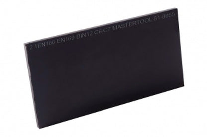 Стекло защитное для сварки Mastertool - 52 x 102 мм x С-6