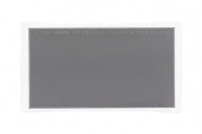 Стекло защитное для сварки Mastertool - 52 x 102 мм x С-6