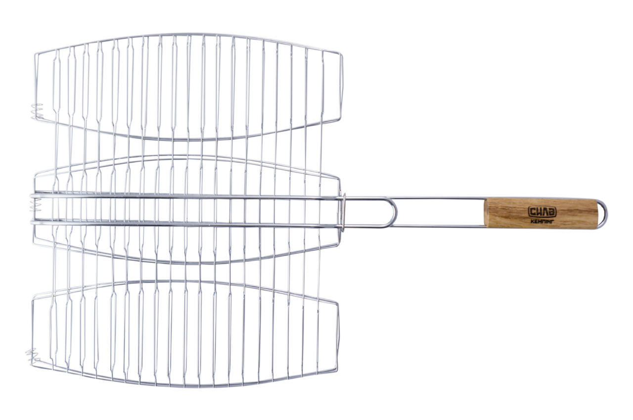 Решетка-гриль Скаут - 400 x 360 мм для рыбы