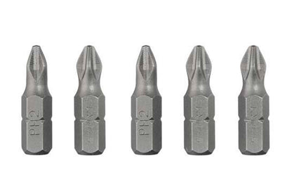 Бита Intertool - PH2 x 25 мм Storm (5 шт.)