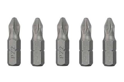 Біта Intertool - PZ2 x 25 мм Storm (5 шт.)