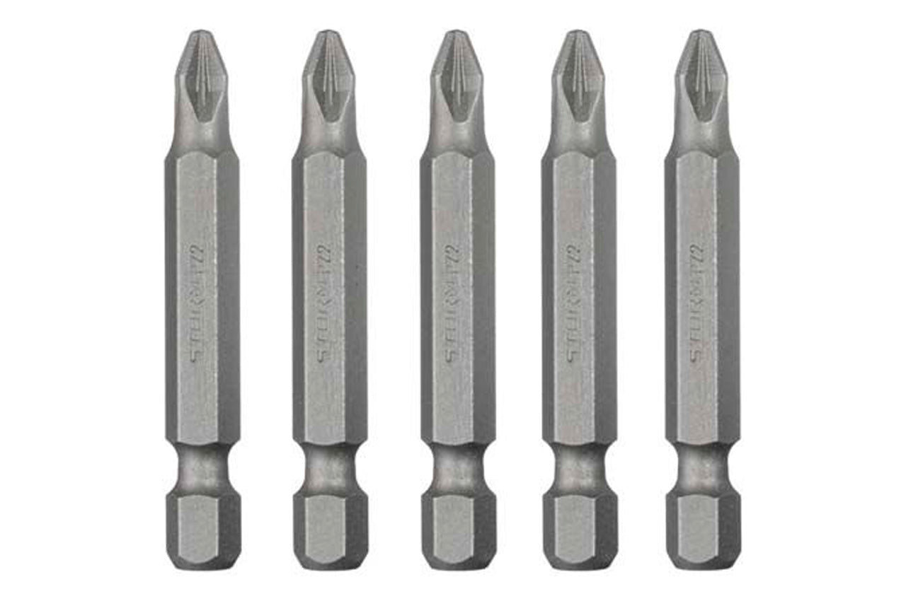 Біта Intertool - PZ2 x 50 мм Storm (5 шт.)
