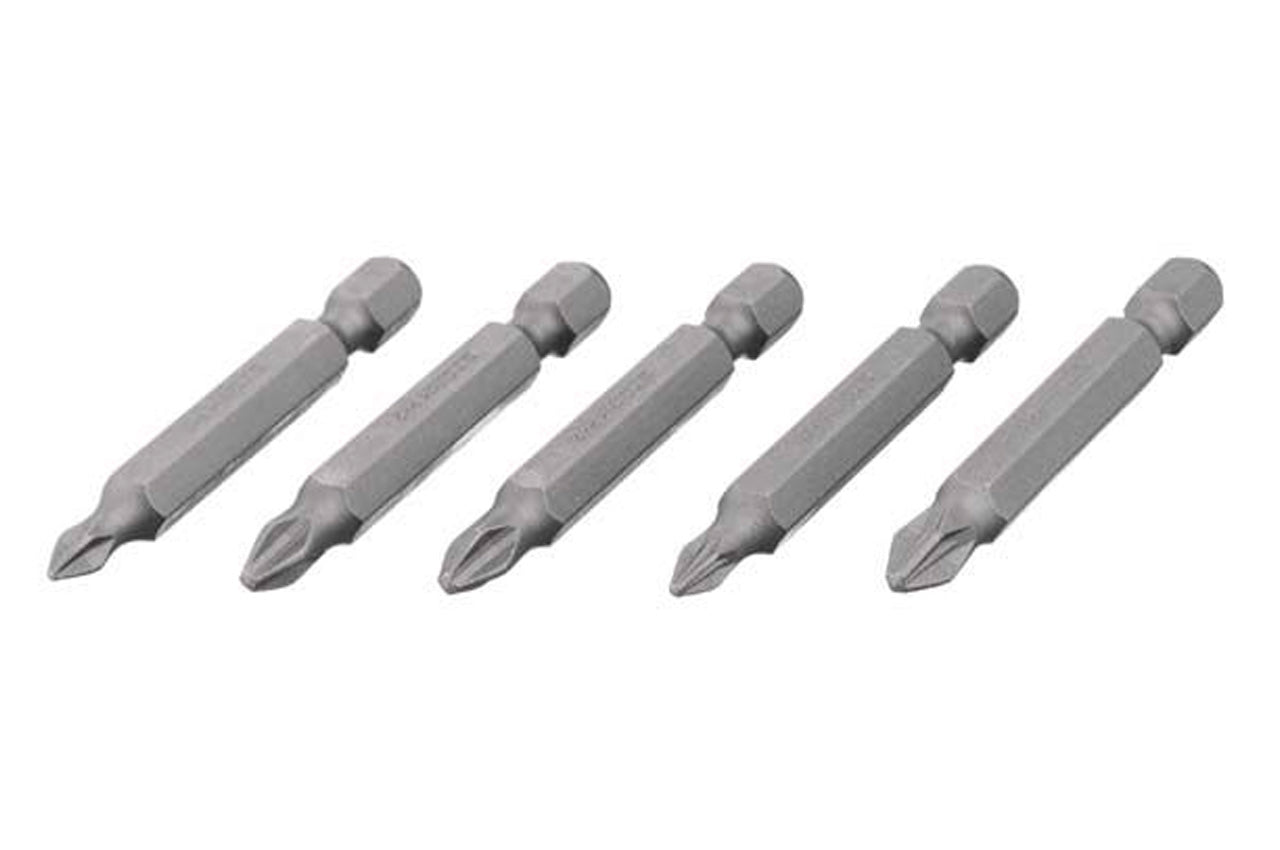 Набор бит Intertool - PH1 x PH2 x PZ1 x PZ2 x 50 мм Storm (5 шт.)