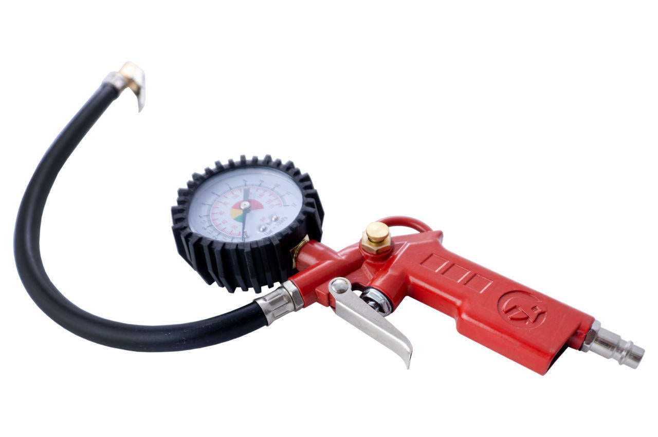 Набор пневмоинструментов Intertool - пистолет для шин x продувочный x шланг x 3 наконечника 6 ед.