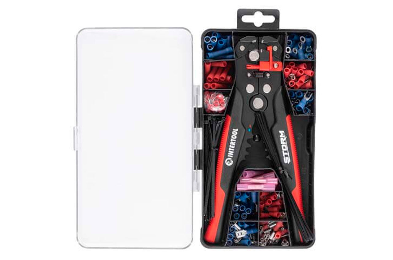 Съемник изоляциии Intertool - 200 мм автоматический 0,2-6 мм2 Storm