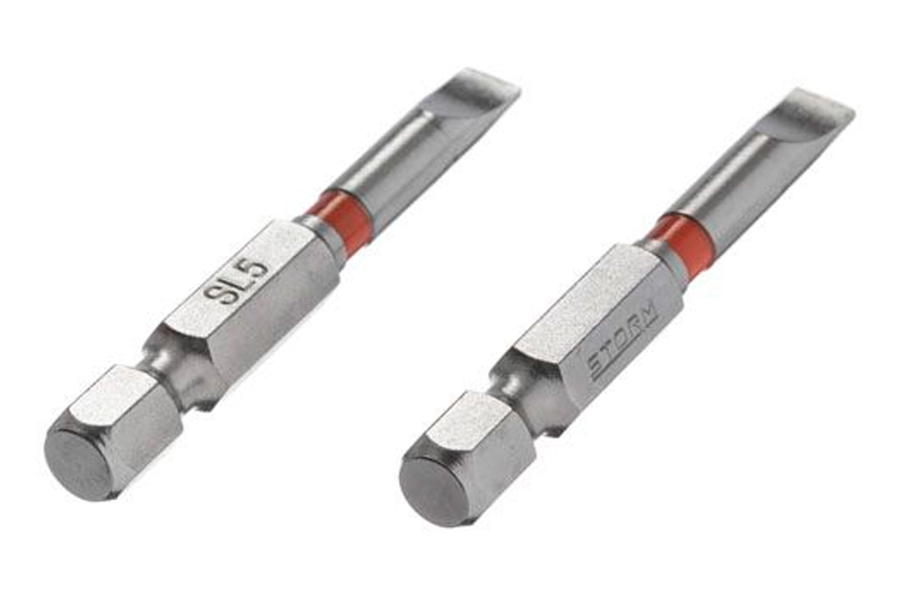 Біта Intertool - SL5 x 50 мм Storm (2 шт.)