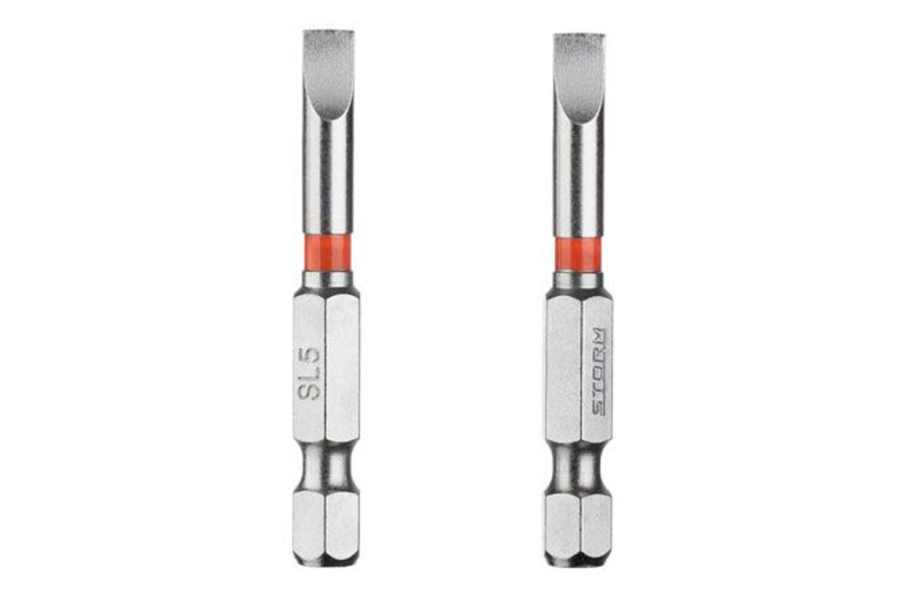 Біта Intertool - SL5 x 50 мм Storm (2 шт.)