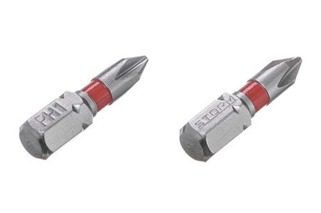 Бита Intertool - PH1 x 25 мм Storm (2 шт.)