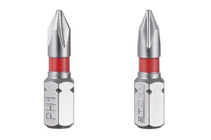 Бита Intertool - PH1 x 25 мм Storm (2 шт.)