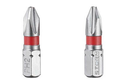 Бита Intertool - PH2 x 25 мм Storm (2 шт.)