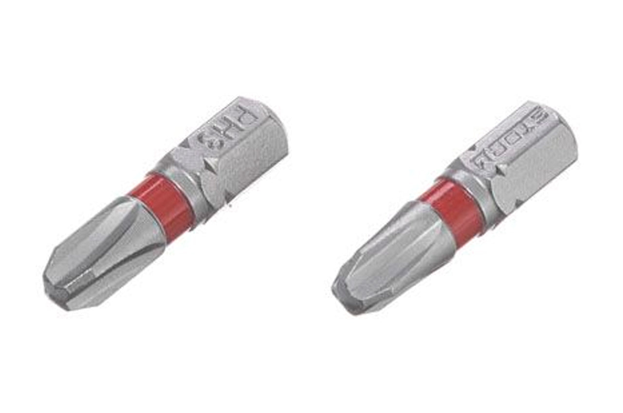 Бита Intertool - PH3 x 25 мм Storm (2 шт.)