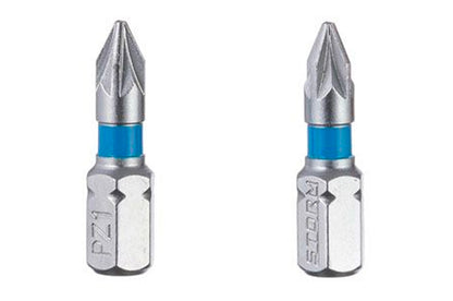 Бита Intertool - PZ1 x 25 мм Storm (2 шт.)