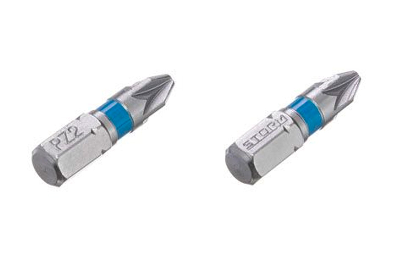 Біта Intertool - PZ2 x 25 мм Storm (2 шт.)