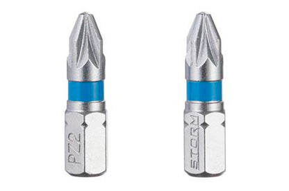 Біта Intertool - PZ2 x 25 мм Storm (2 шт.)