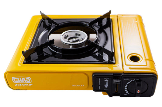 Плита газовая портативная Сила - 342 x 285 x 113 мм сушеф с переходником