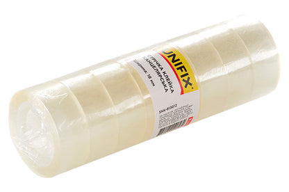 Скотч канцелярський Unifix - 18 мм x 21 м (8 шт.)
