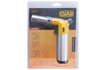 Горелка газовая c пьезоподжигом Сила - 22 x 155 мм x 25мл