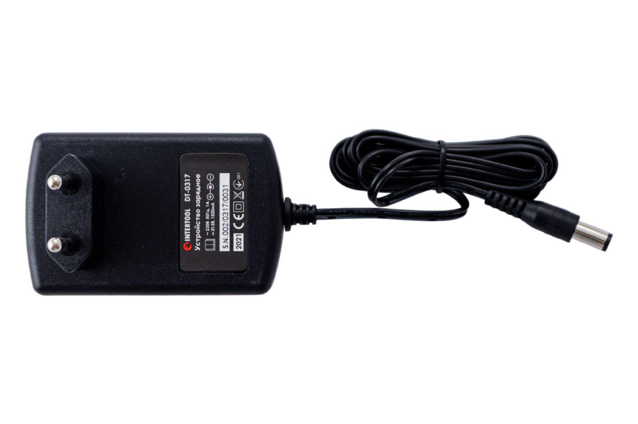 Зарядное устройство для аккумулятора Intertool - 21,5 В x 1,5 Ач
