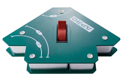 Держатель магнитный для сварки Apro - 24 кг стрела с отключателем