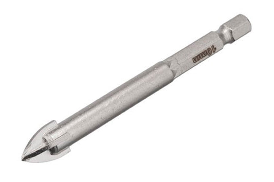 Сверло по стеклу и керамике Intertool - 10 мм HEX