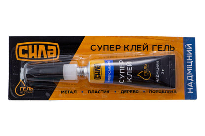 Супер клей Сила – 3 г гель