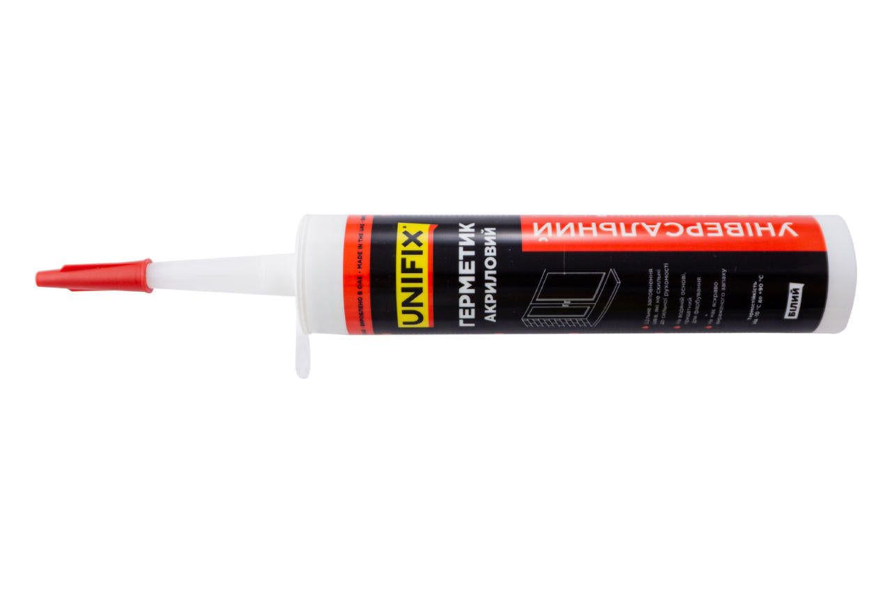 Герметик акриловый Unifix - 280 мл белый