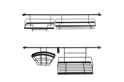 Набор полок кухонных с рейлингом Kamille - 2 x 780 мм 16 ед.