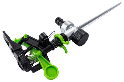 Дождеватель пульсирующий Mastertool - 1/2" x 20 м металл костыль