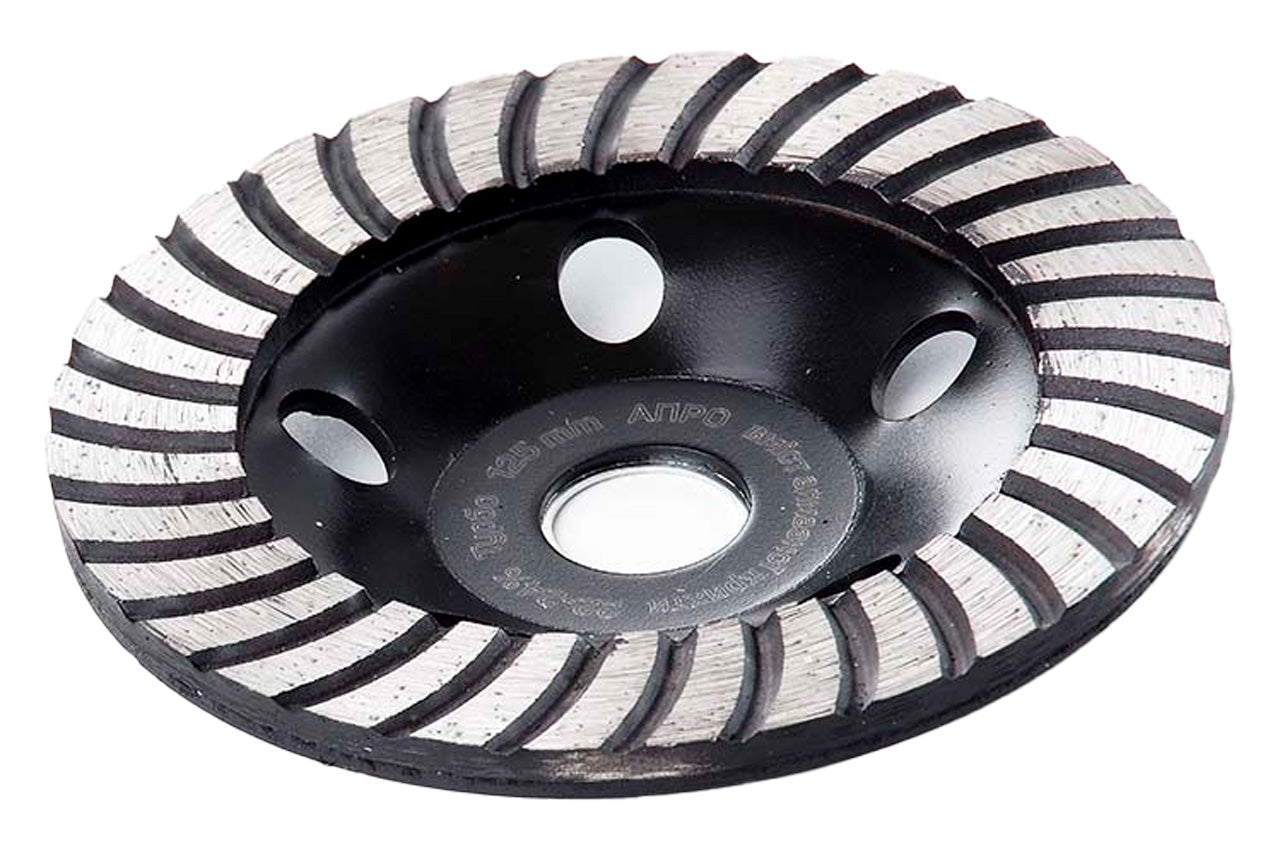 Чашка алмазная шлифовальная Apro - 125 мм 22-24% турбо