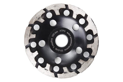 Чашка алмазная шлифовальная Apro - 125 мм 22-24% T