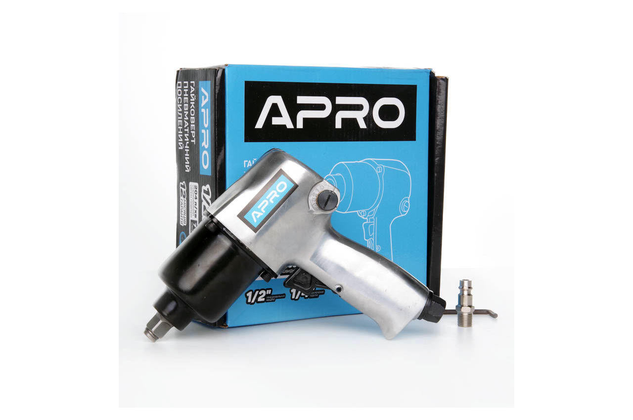 Гайковерт пневматический Apro - 1/2" x 610 Нм
