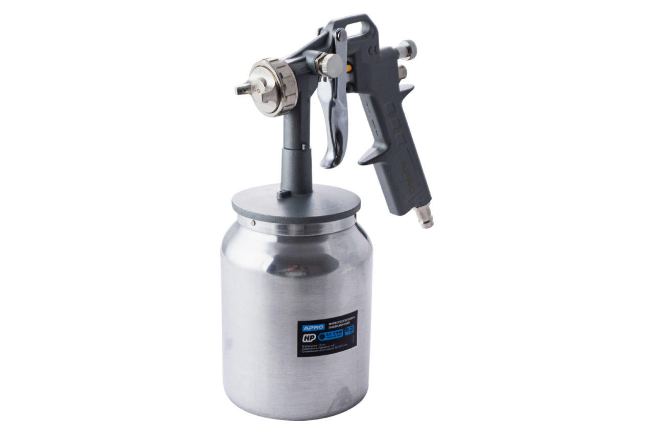 Краскопульт пневматический HP Apro - 1000 мл x 1,5 мм НБ металл