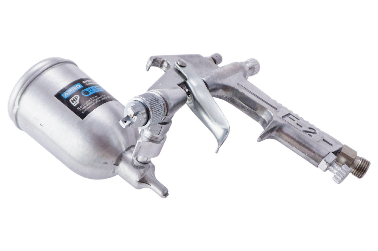 Краскопульт пневматический HP Apro - 200 мл x 0,5 мм ВБ металл