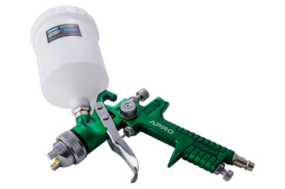 Краскопульт пневматический HVLP Apro - 600 мл x 1,3 мм ВБ пластик