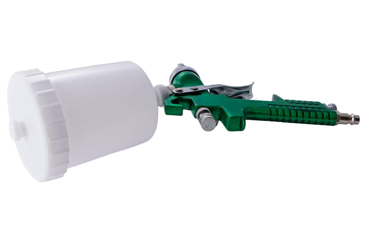 Краскопульт пневматический HVLP Apro - 600 мл x 1,3 мм ВБ пластик