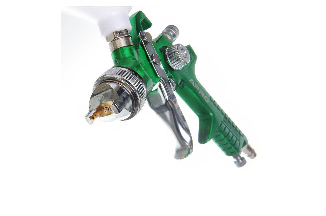 Краскопульт пневматический HVLP Apro - 600 мл x 1,3 мм ВБ пластик