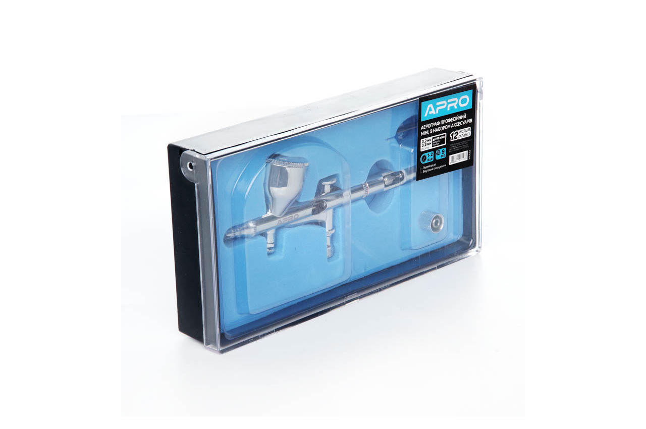 Аэрограф Apro - 9 мл x 0,2 x 0,3 мм ВБ